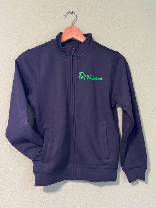 Vest met rits, zonder capuchon